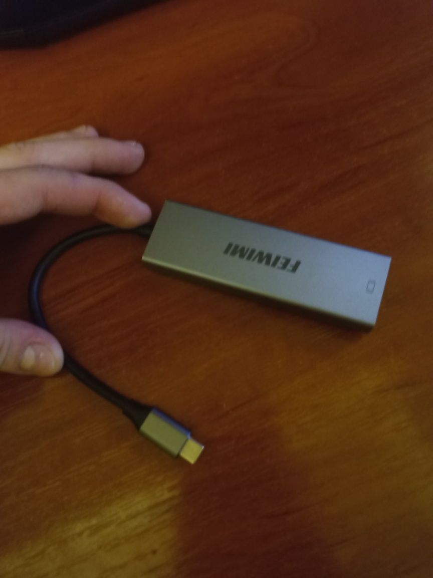 Перехідник хаб конвертор Type c на HDIM usb