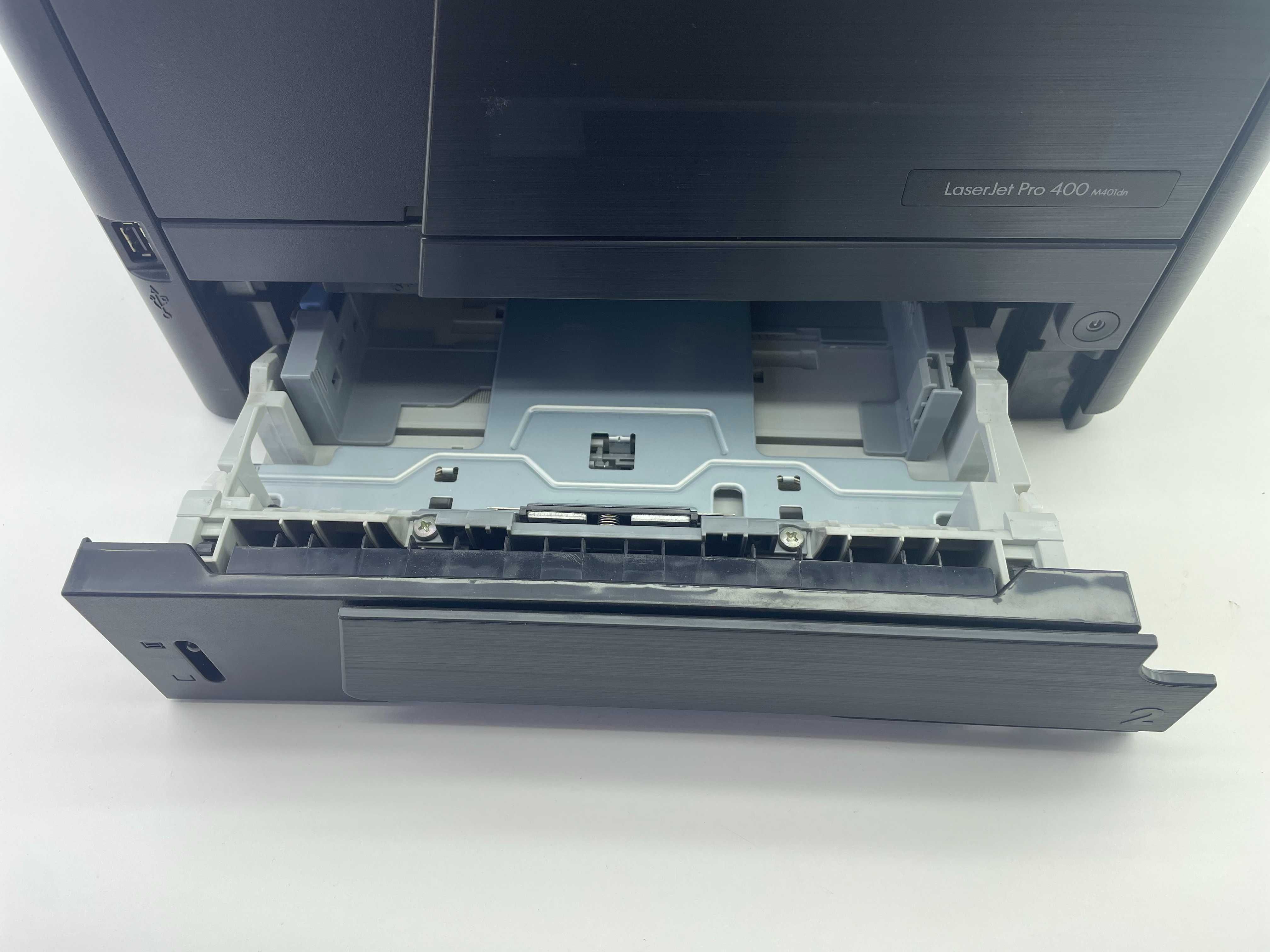 Drukarka laserowa HP M401dn mono LAN duplex A4 A5 A6 + toner TANIA