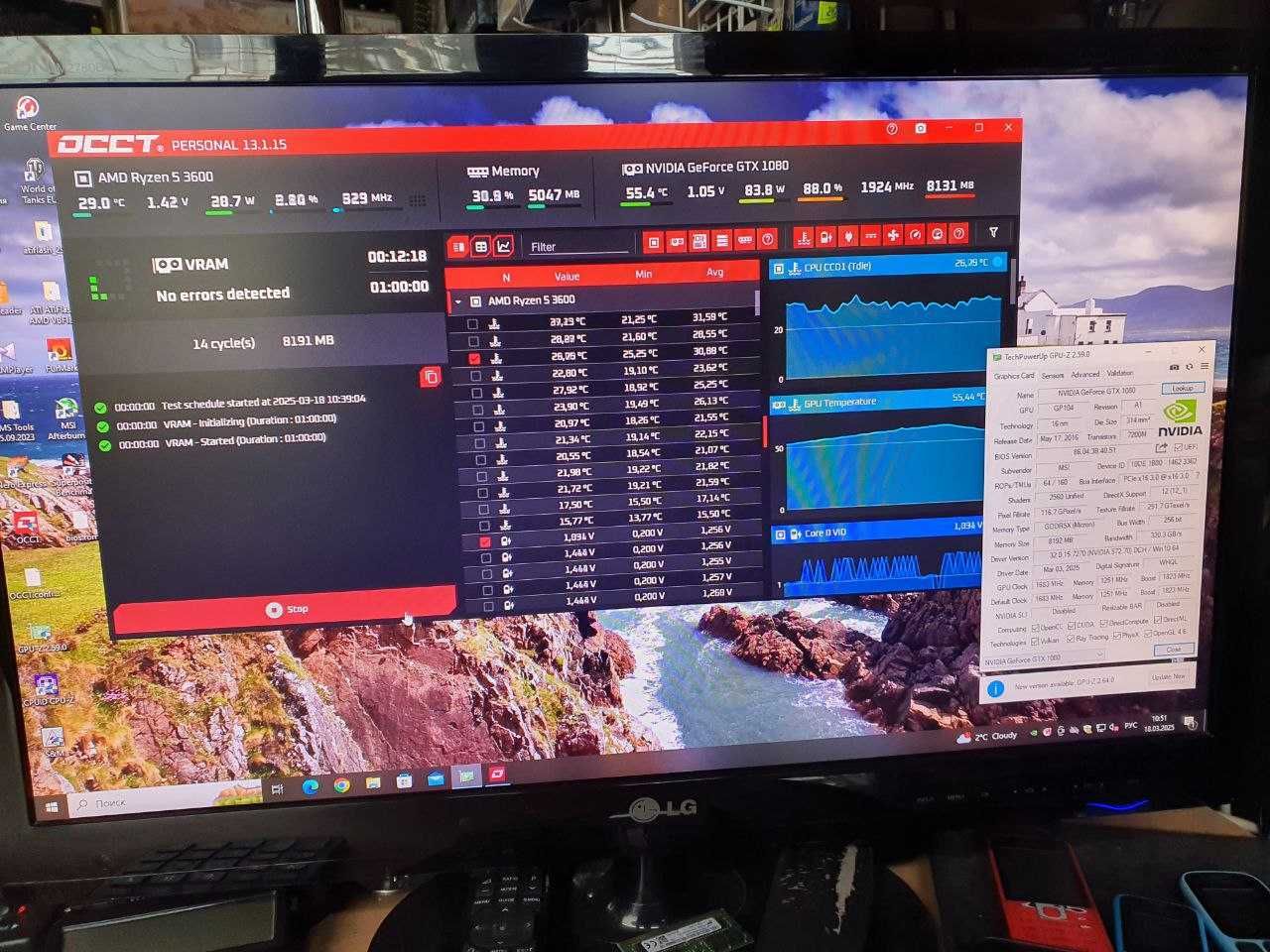 Видеокарта MSI GTX1080 GamingX 8 Gb GDDR5X отличное состояние.