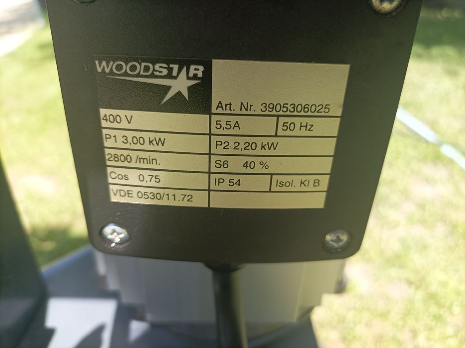 Łuparka Woodstar 6 T