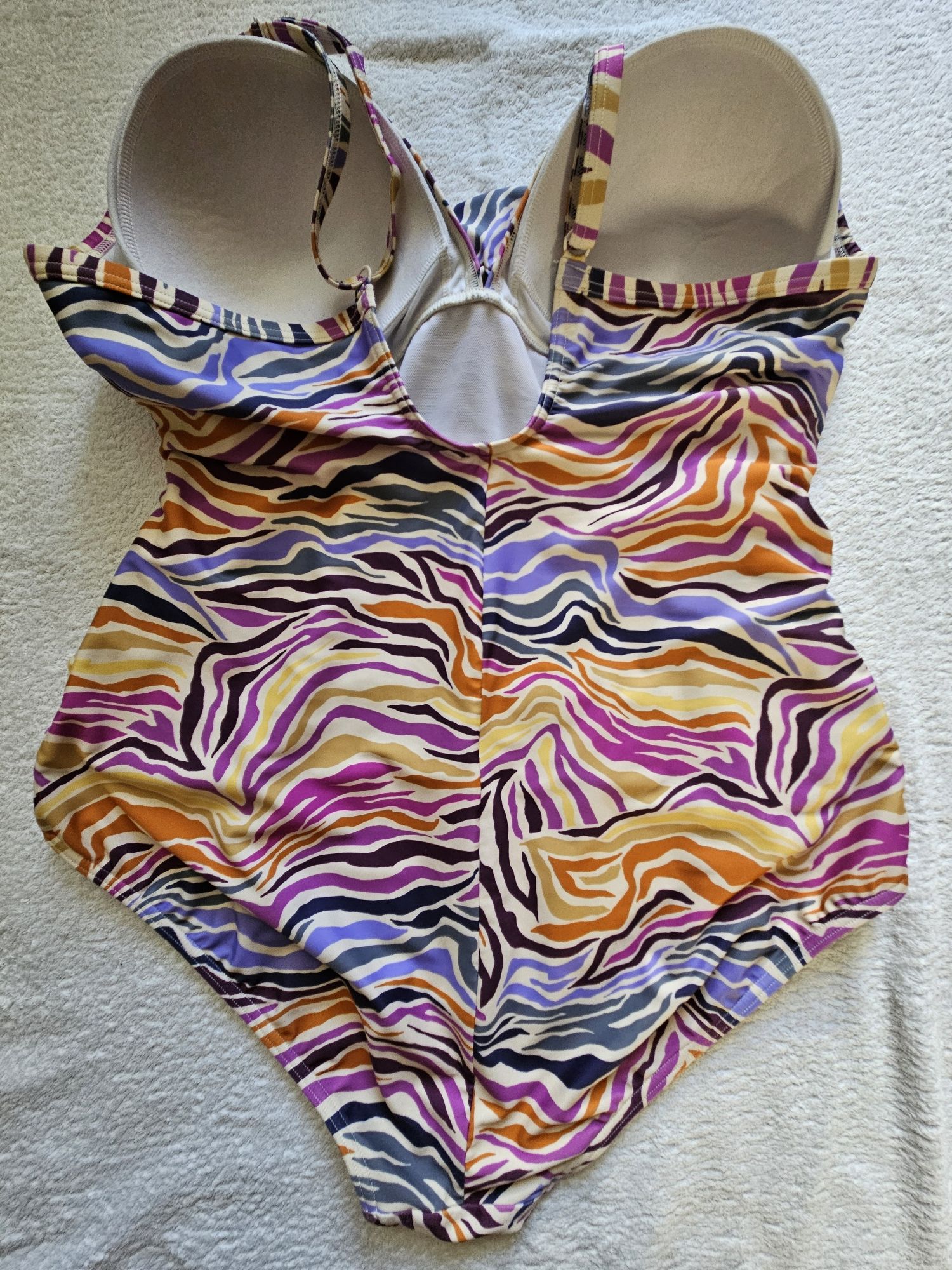Strój kąpielowy jednoczęściowy zebra, rozm 44