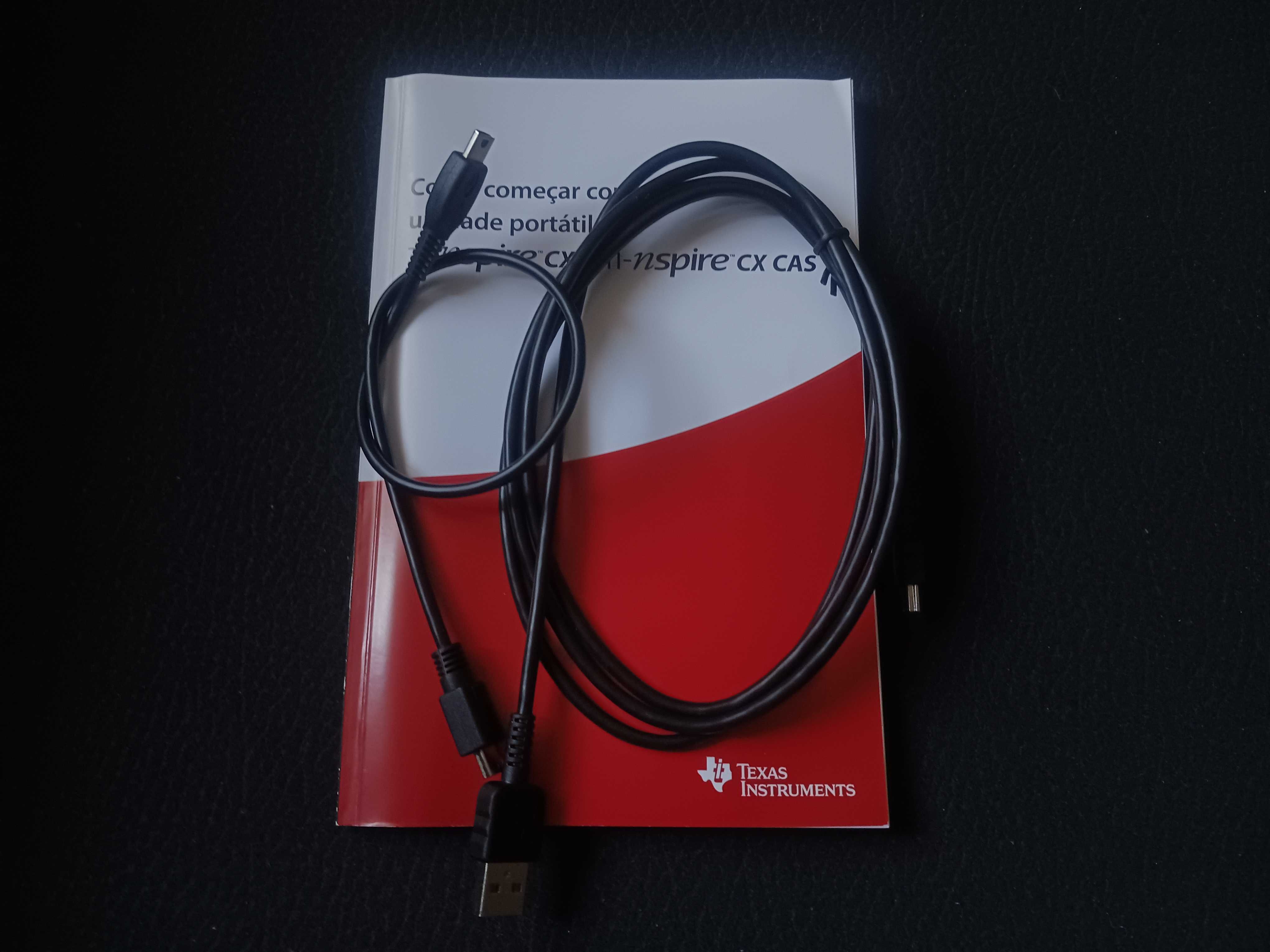 Texas Instruments TI-nspire CX CAS (Inclui Cabos e Manual)