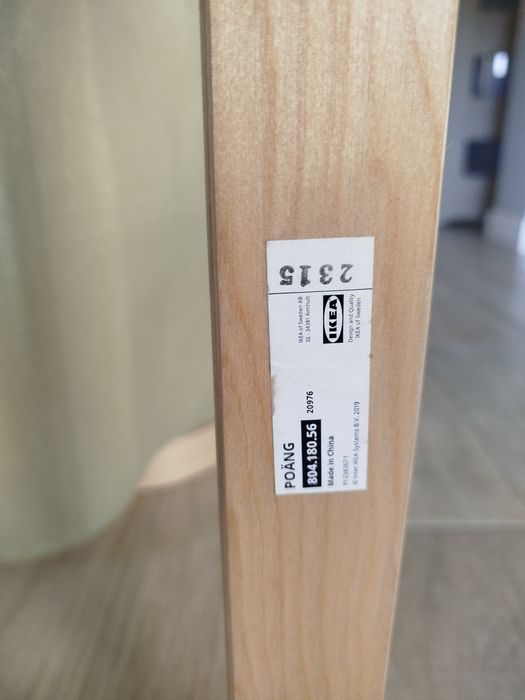 Dziecięcy fotel Ikea Piany stan idealny z pokrowcem dinozaury