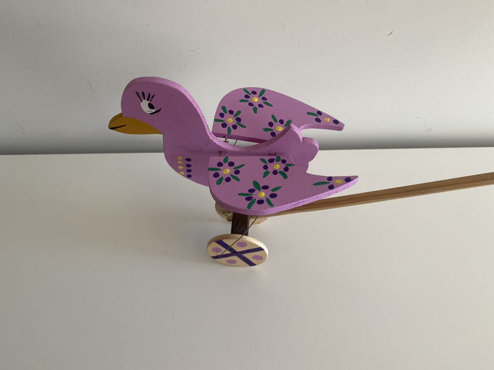 Brinquedo artesanal em madeira
