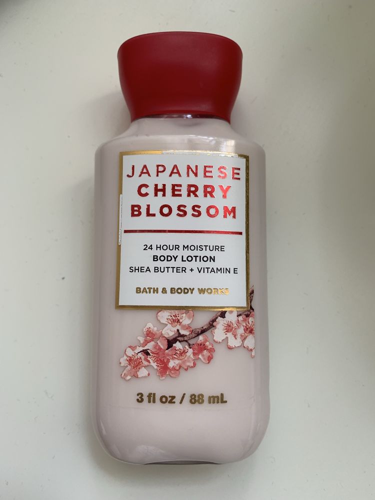 Balsam do ciała shea butter bath & body works japanese cherry blossom