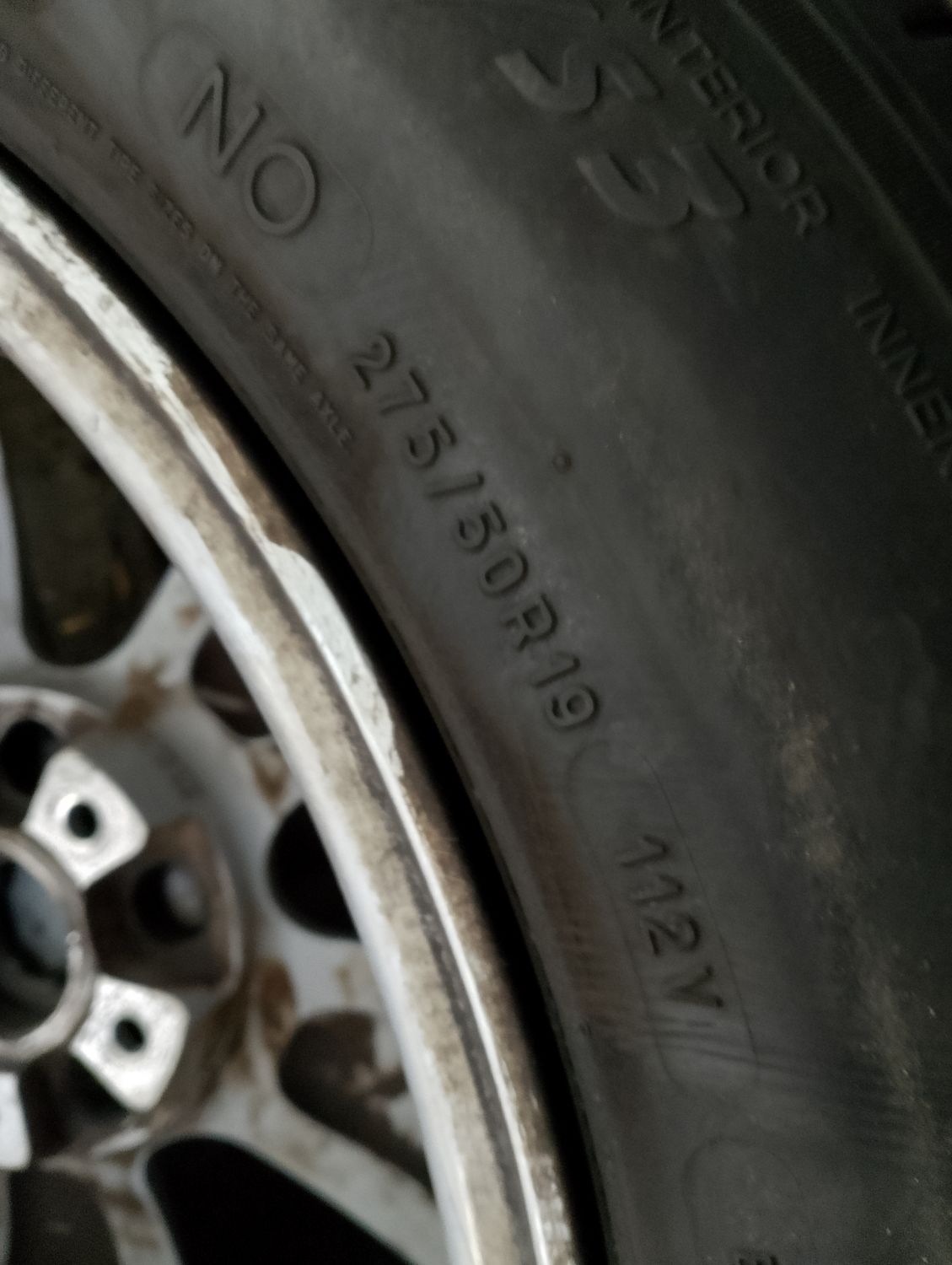 Шини Michelin Pilot Sport A/S 3 275/50 R19 112V XL N0 Б/У 4 мм