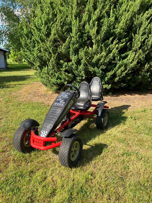 Dwuosobowy Gokart Berg z przyczepką