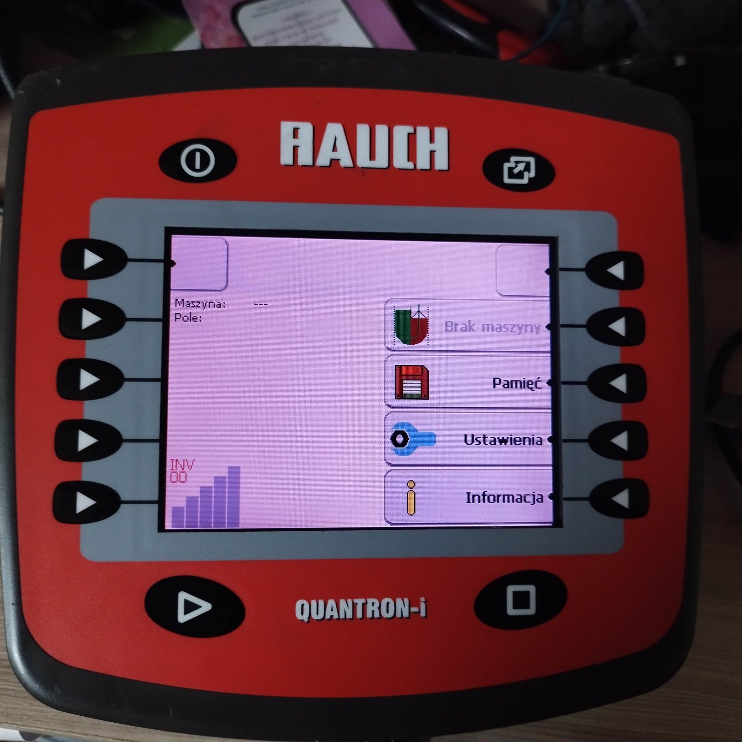 Sterownik komputer Isobus kuhn rauch kontrola sekcji monitor