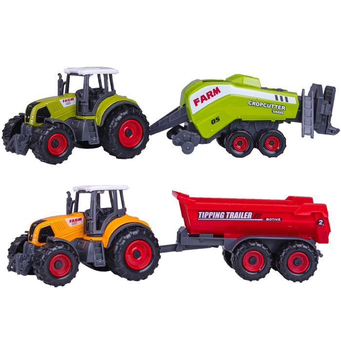 Ciągnik Traktor Maszyny Rolnicze 6W1 Zestaw Farmer