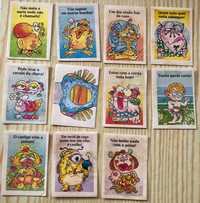 11 Cromos "Os Monstrinhos Divertidos"