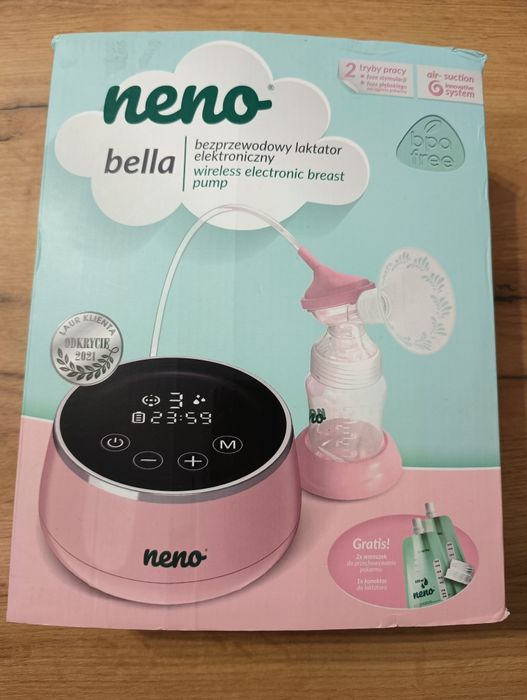 Laktator Neno bella + dodatkowa butelka