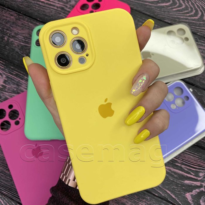 Силіконовий чохол iPhone 12 (Pro)Max) Silicone case айфон 12 про макс
