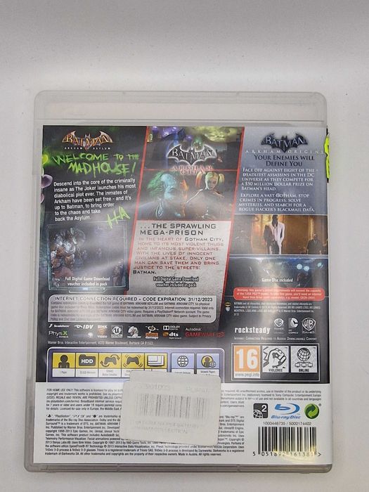 ***BATMAN Arkham Collection *PS3* EASYCASH***