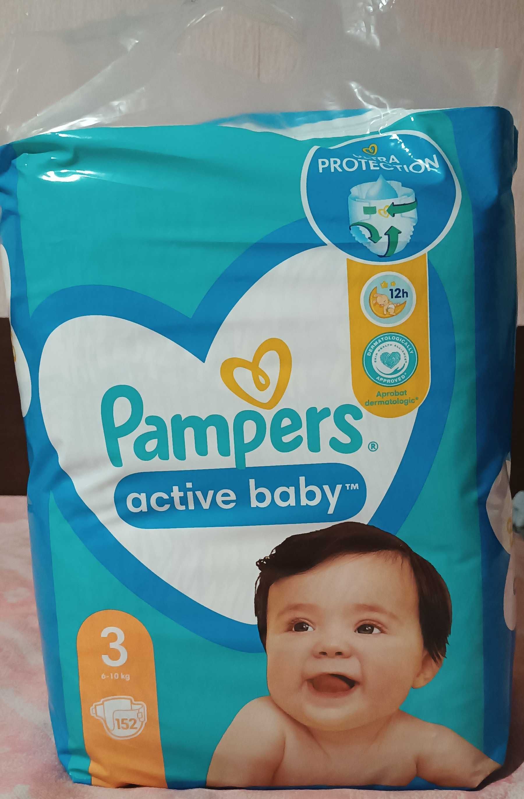 Памперси Pampers Active baby