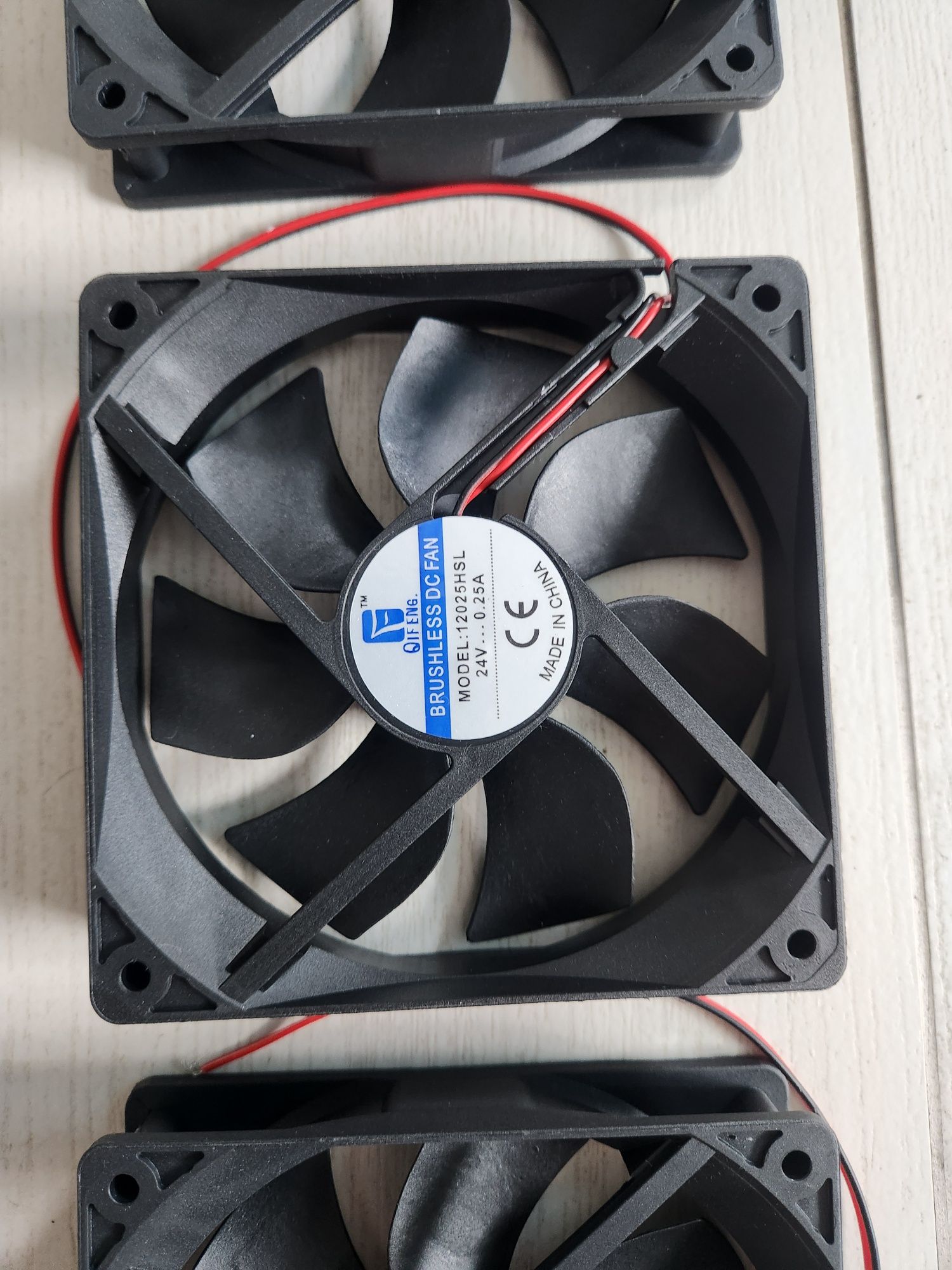 Wentylator 24V 120x120mm chłodzenie komputer ciężarówka przyczepa