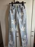 Spodnie wysoki stan mom fit xxs 32