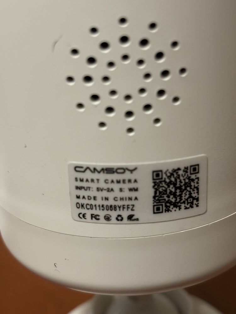 Камера WiFi  ( мини ) IP  Camsoy X1 PTZ  355°