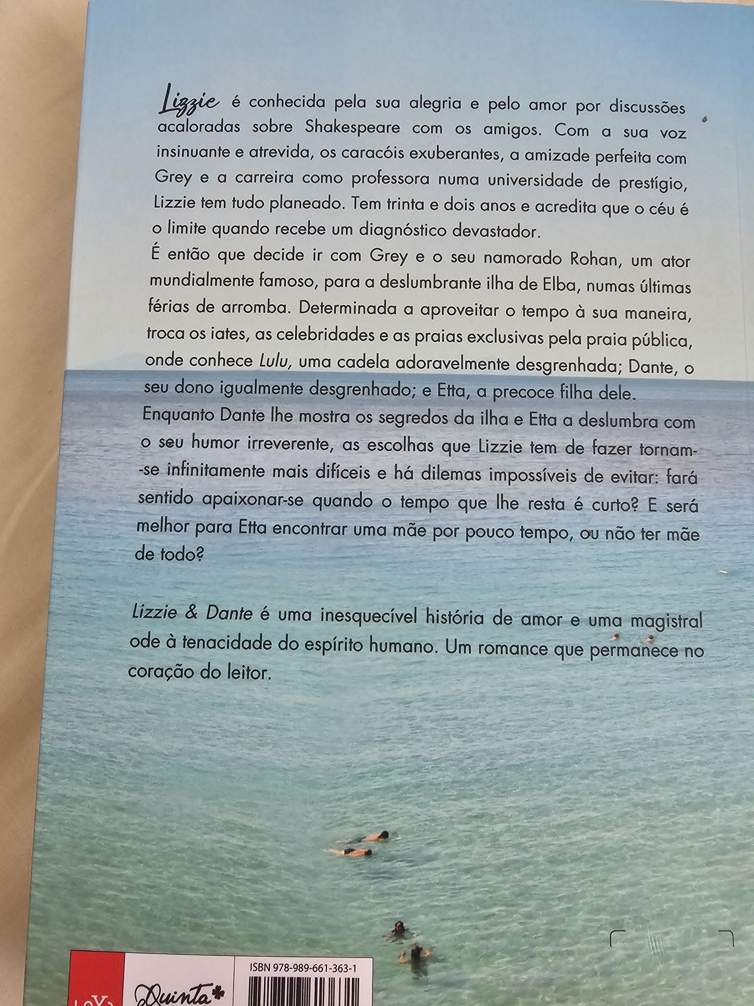 Livro: Lizzie & Dante