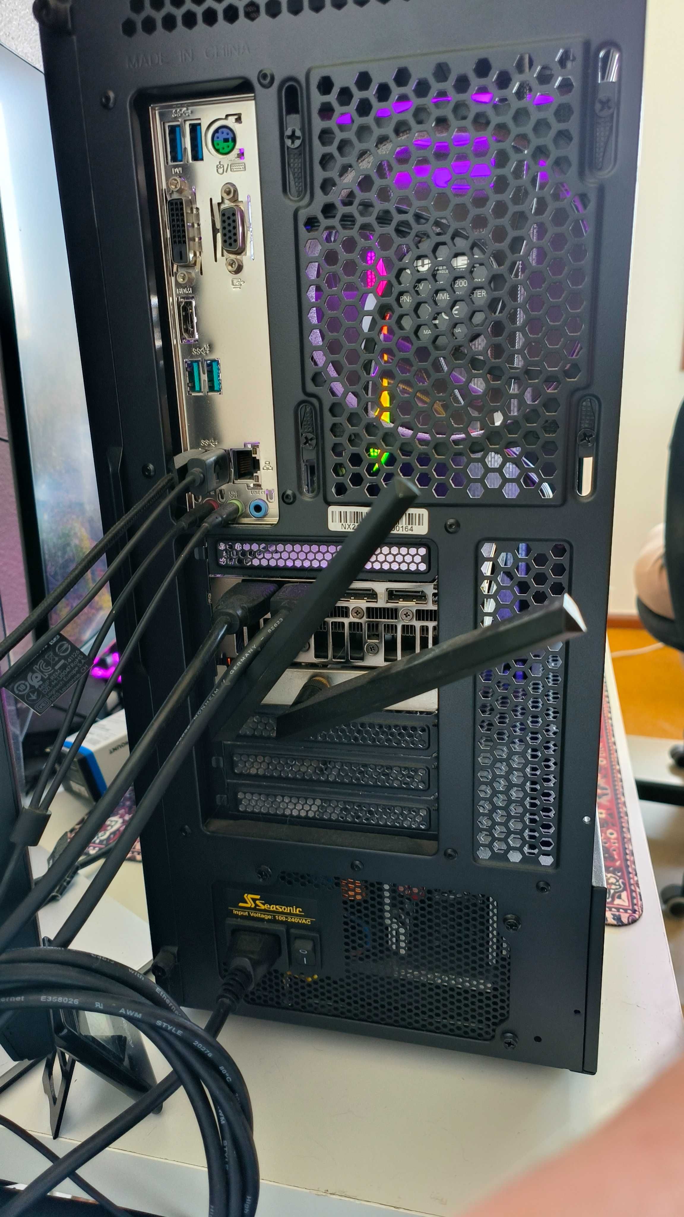 PC Gamer + Monitor 240Hz (32GB/1Tb/RTX 3070)