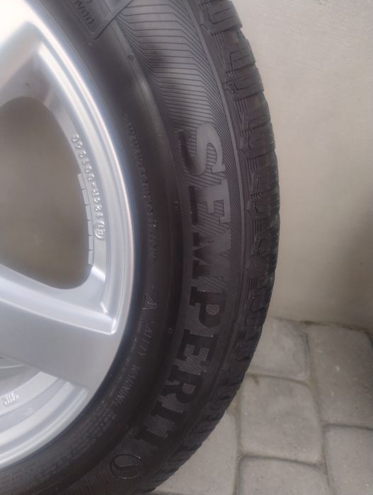 Komplet Kół Aluminiowych do VW/ Skoda # 185/65/R15 # ZIMA # Stan bdb !