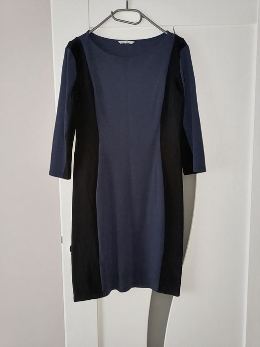 Granatowa sukienka H&M