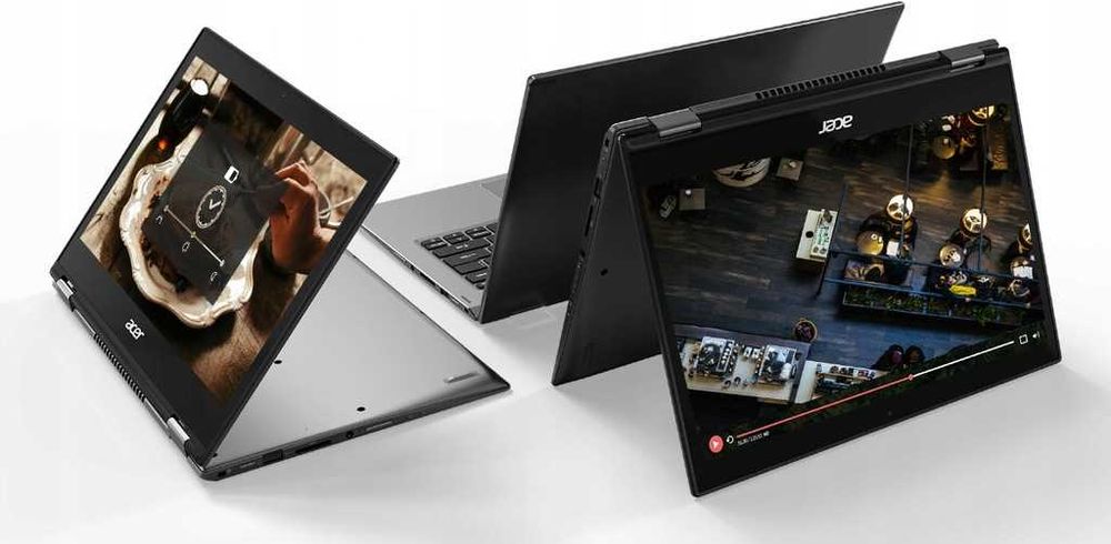 DOTYKOWY Laptop TABLET ACER Intel® Core™ i5-8th 8GB 256GB USB-C™ FHD