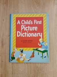 A Child's First Picture Dictionary by Lilian Moor 1948