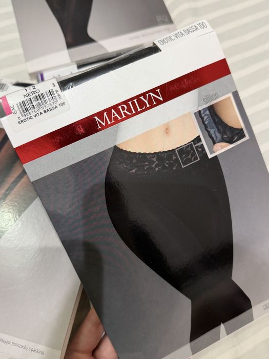 КОЛГОТЫ ТЕРМО, утяжка, ажурные MARILYN