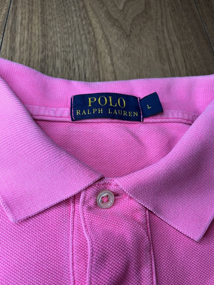 Поло Футболка Polo Ralph Lauren. Розмір L. В яскравому кольорі!
