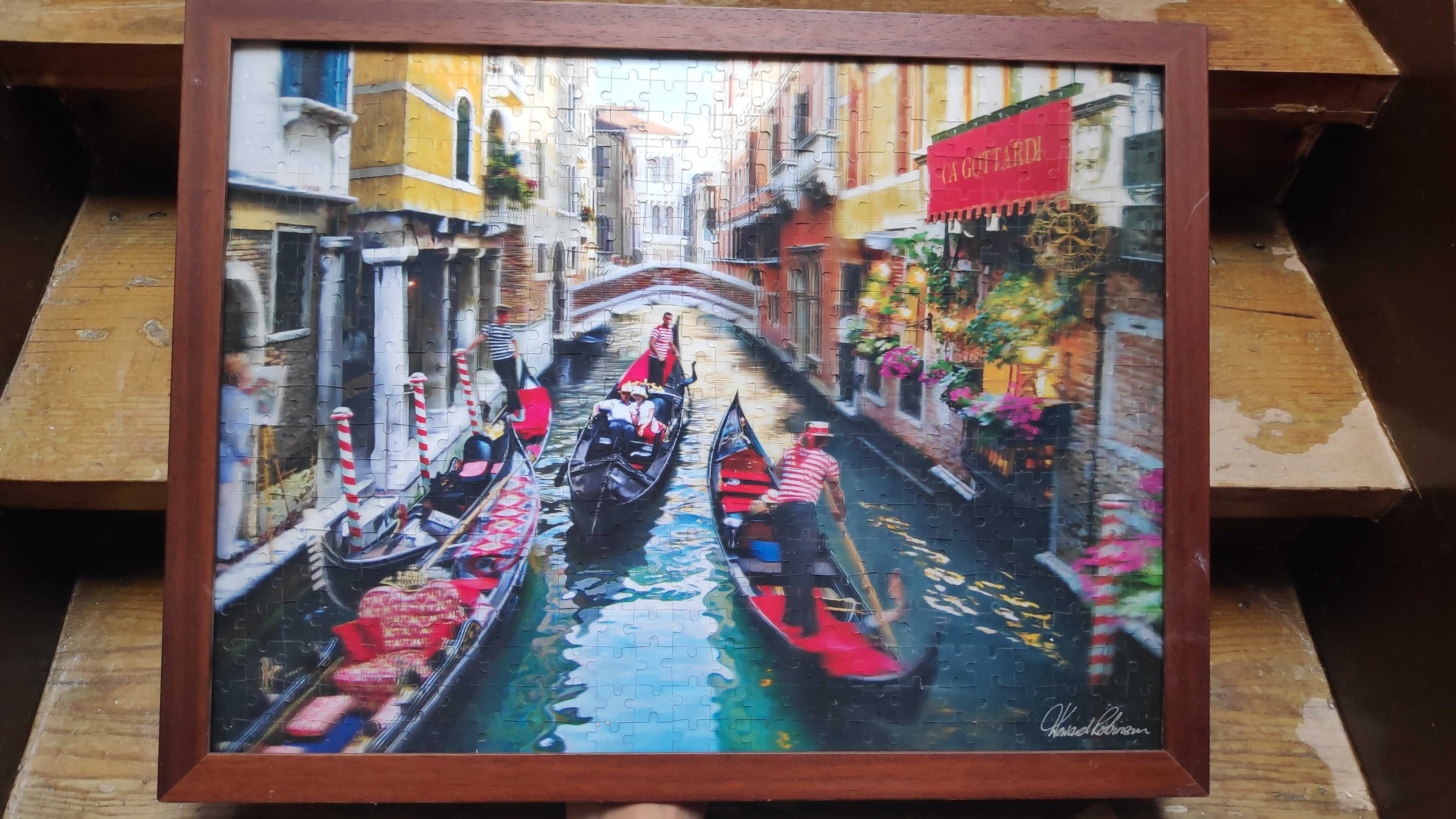 Incrível puzzle quebra-cabeça 3D Howard Robinson Venice 500 peças