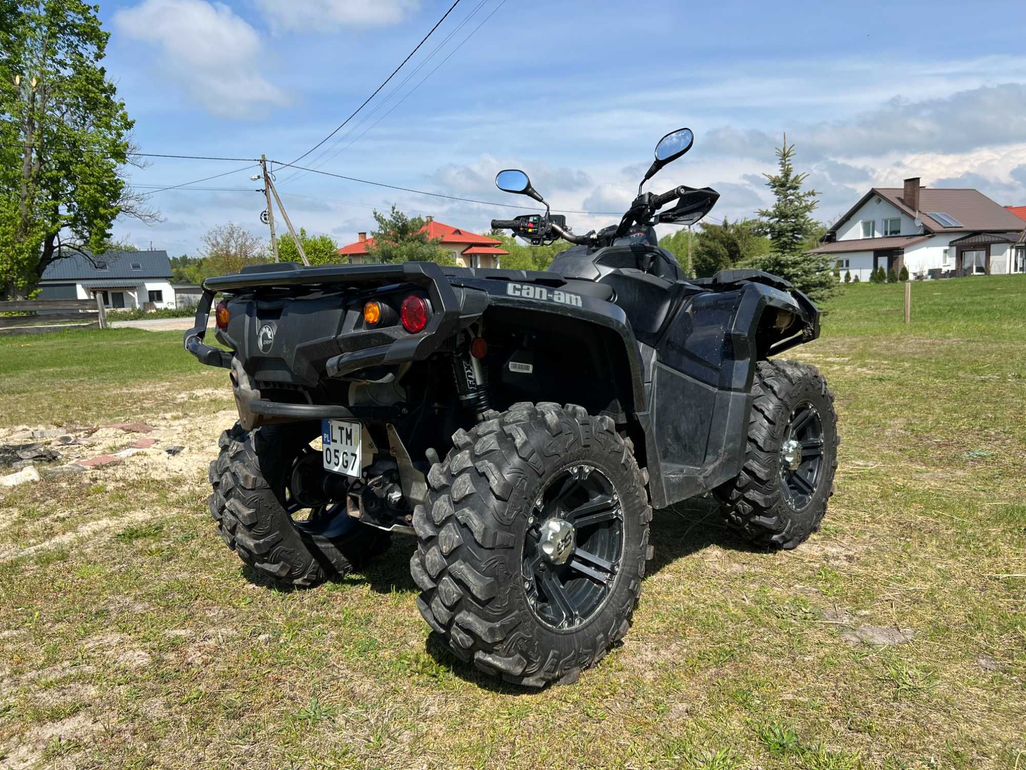 Can-am Outlander XT-P 1000R zarejestrowany