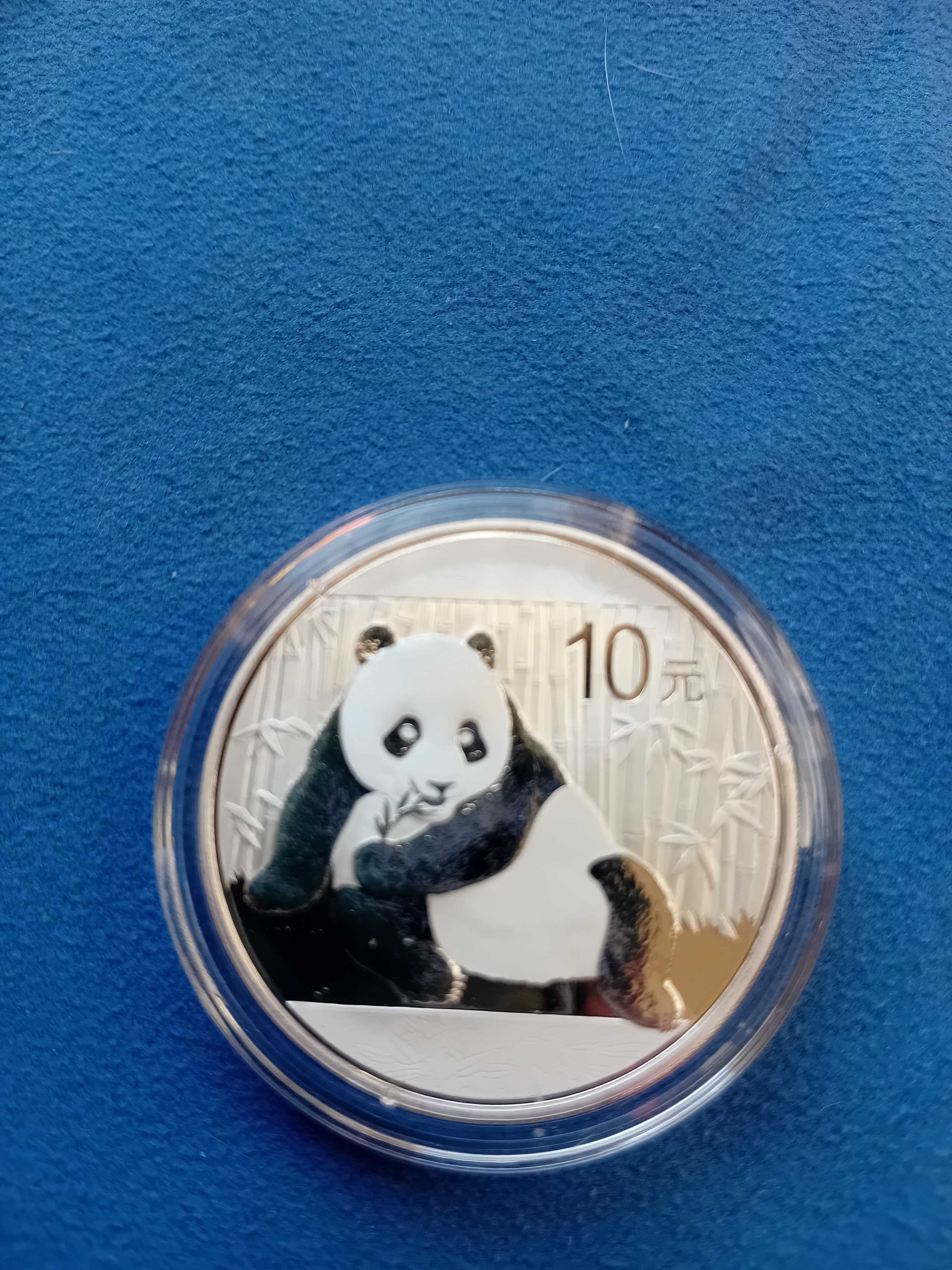 panda 2015. chiny. 10 yuan