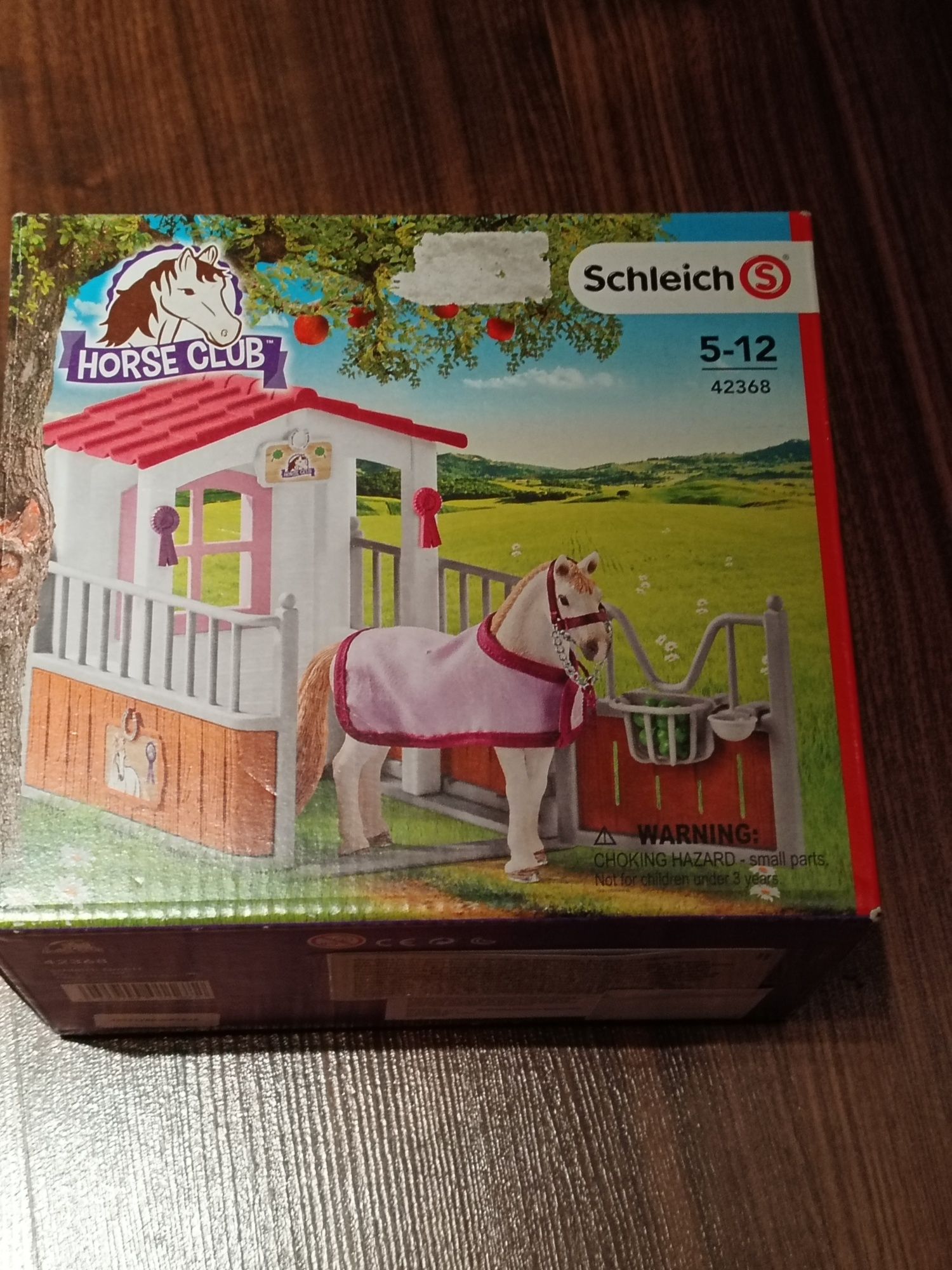 Boks dla koni z klaczą Luzytańską Schleich Boks HORSE CLUB 42368