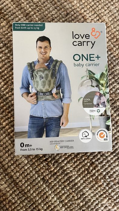 Nosidełko ergonomiczne Love & Carry ONE+ Cool Edition Cardamom