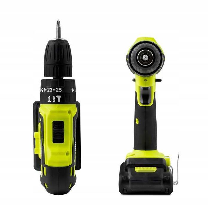 Wiertarko wkrętarka udarowa akumulatorowa wkrętak zakrętarka 2xAku 21V