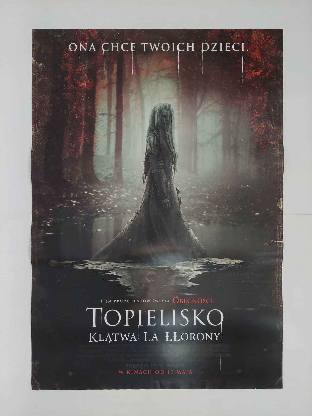 Plakat filmowy oryginalny - Topielisko Klątwa La Llorony