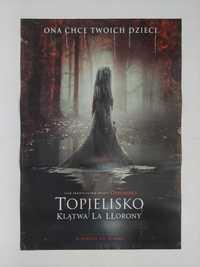 Plakat filmowy oryginalny - Topielisko Klątwa La Llorony