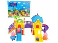 Plac Zabaw Świnka Peppa i całą rodzinka Mama Świn pepa Tata George