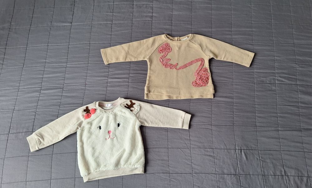 Bluzy 80/86 dla dziewczynki Zara sarenka