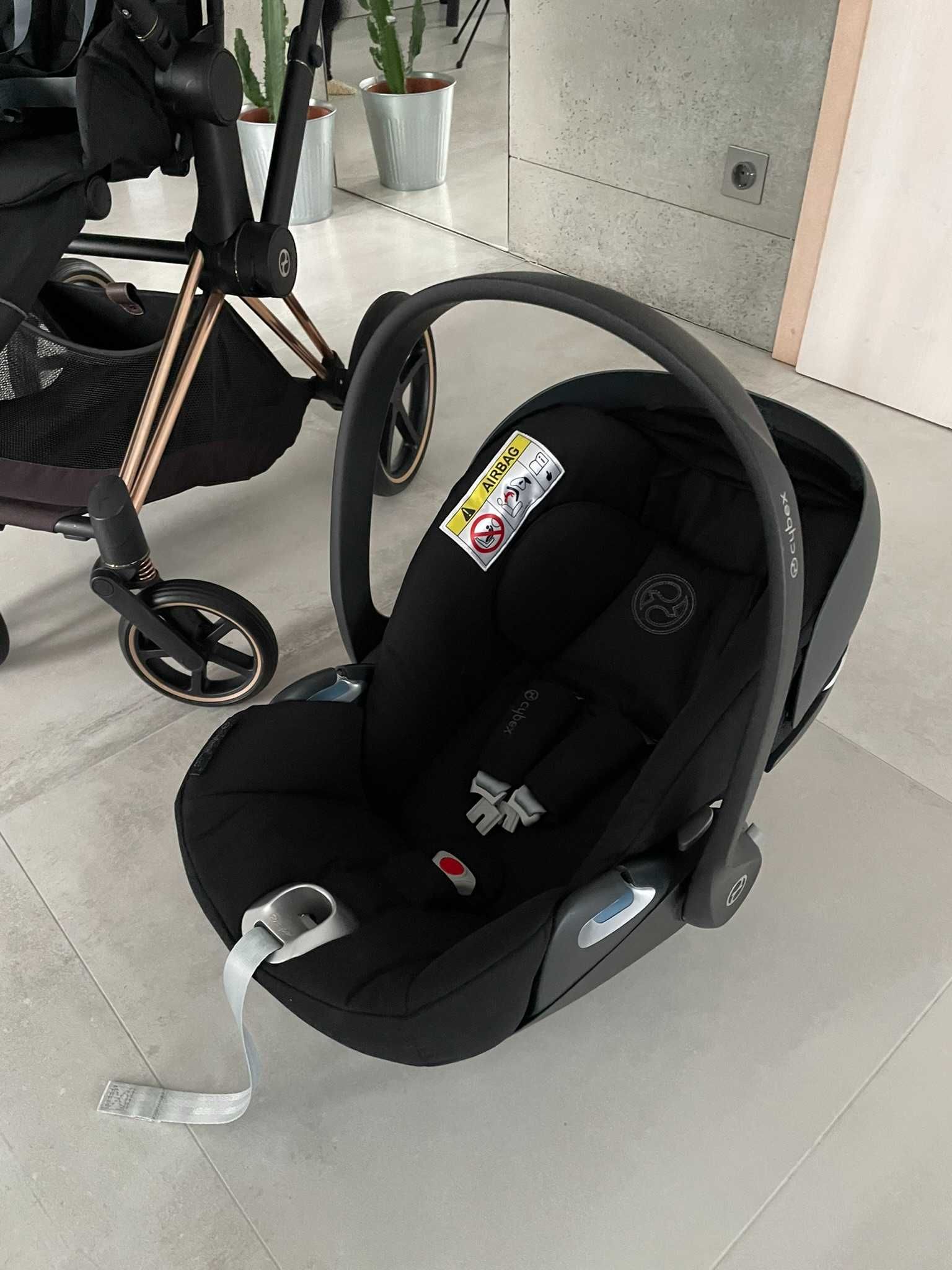 Wózek Cybex Priam 3w1 Rose Gold zestaw PO JEDNYM DZIECKU