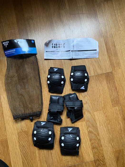 Ochraniacze na rolki deskorolkę łyżwy, nadgarstki łokcie kolana