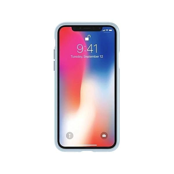 Etui Adidas OR SnapCase Floral na iPhone X / Xs - szare