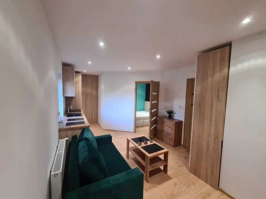 Bezczynszowe 2 pokojowe mieszkanie z ogrodem