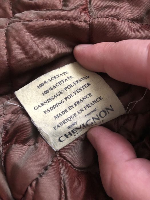 Вінтажний шкіряний бомбер Shevignon