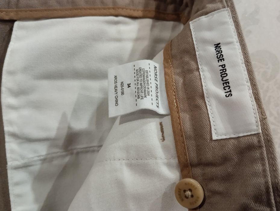 Чиносы, джинсы Norse Projects Aros Heavy Chino