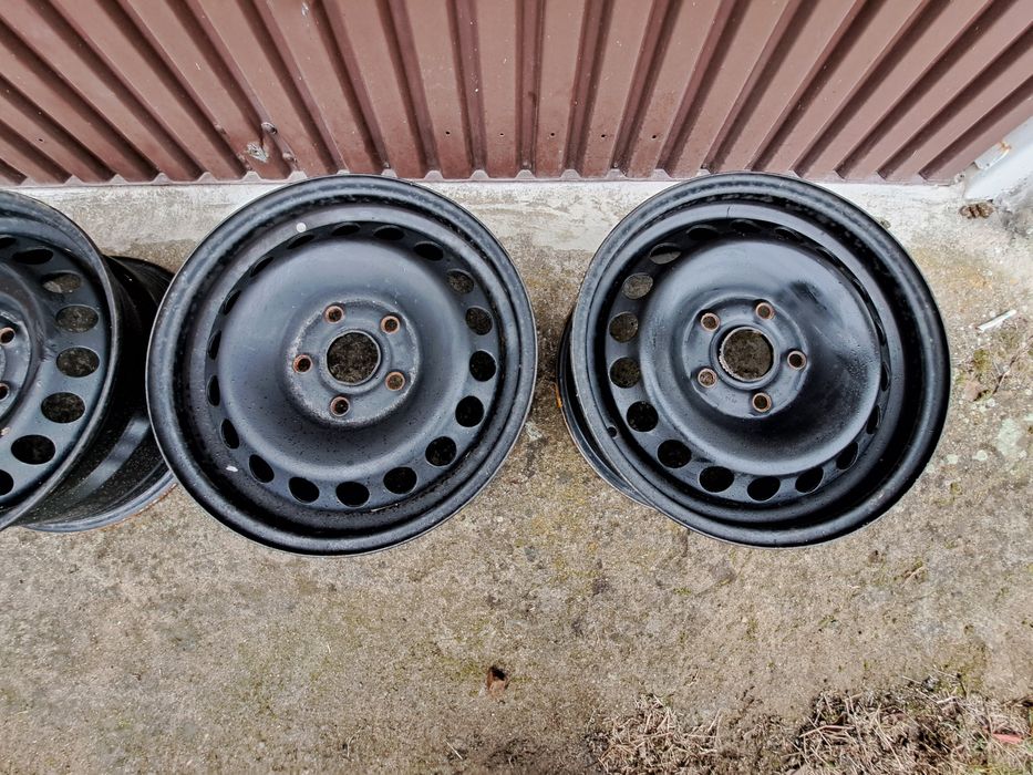 Felgi Stalowe 15 5x112  Ładne bez Rdzy ET47  6J