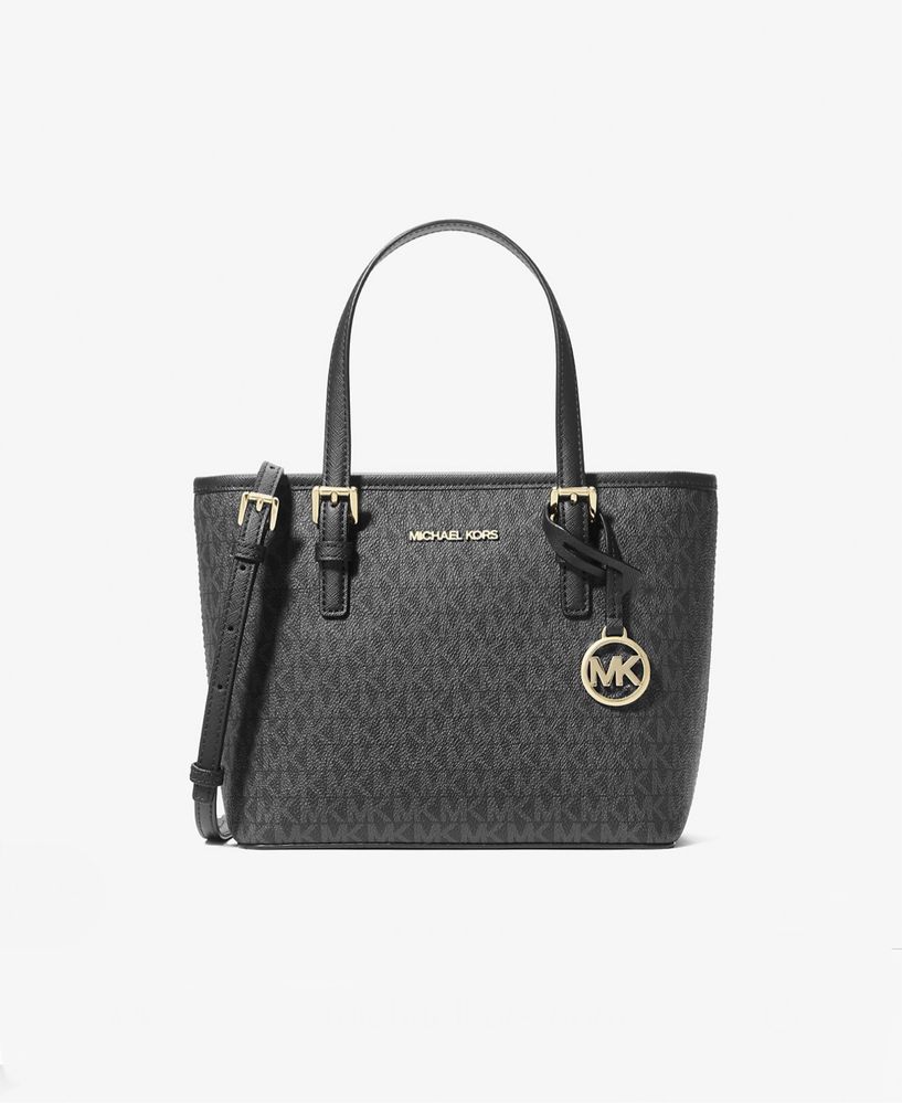 Оригінальна сумка Michael Kors чорна/коричнева