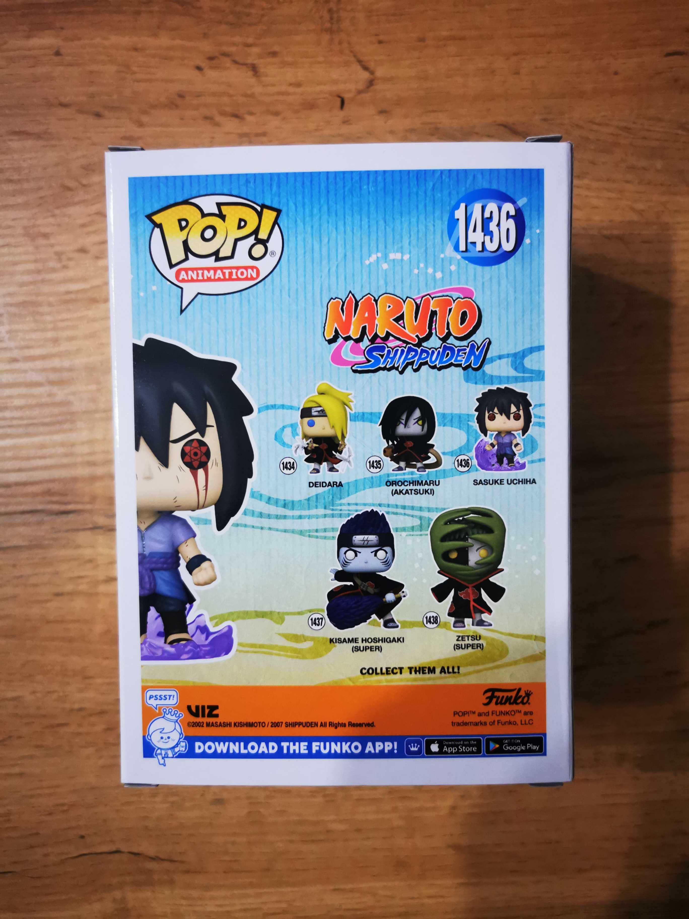 Sasuke Uchiha GITD 1436 Funko Pop Naruto