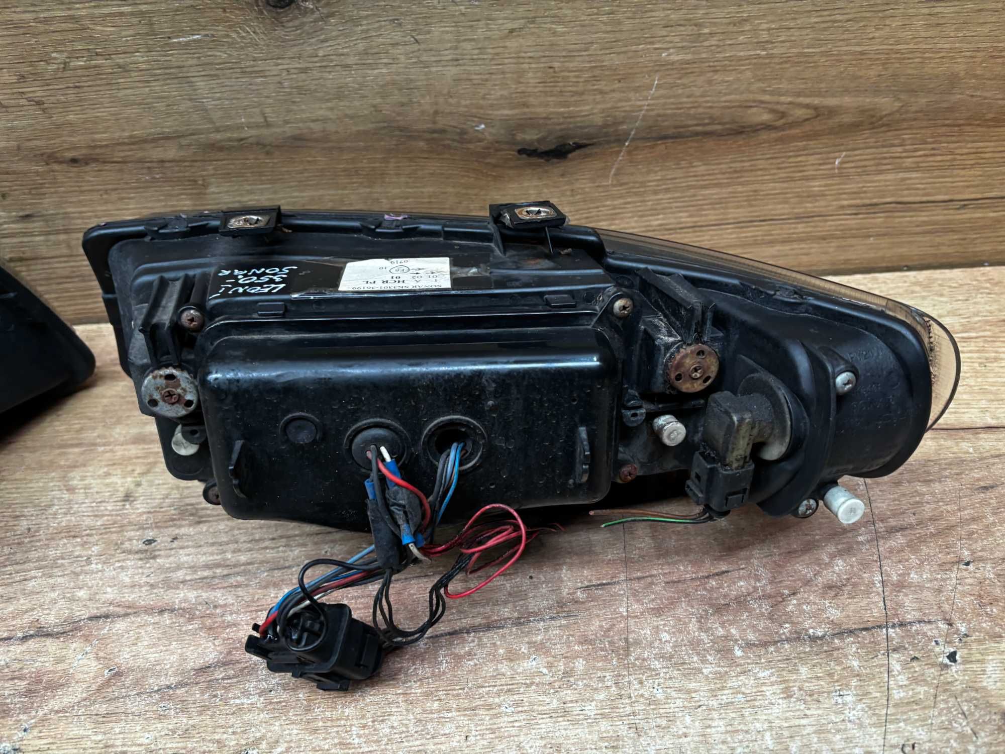 Lampa przednia lewa prawa sonar Seat Leon 1