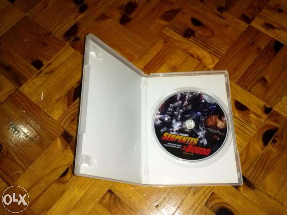 DVD Filme-Serpentes a bordo